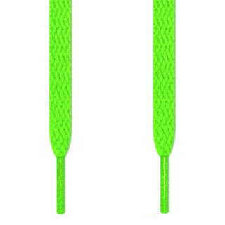 Flade neon grønne snørebånd